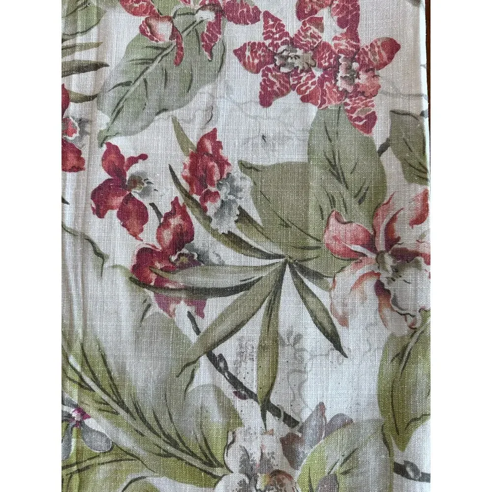 Tommy Bahama Paradise Point Tablecloth Printed Cotton/Poly Blend Muted Clr 47x53